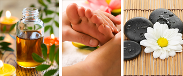 Tauche Sie ein in die Welt der Wellnessbehandlungen und -massagen nach der Fußpflege oder in einem seperaten Verwöhntermin